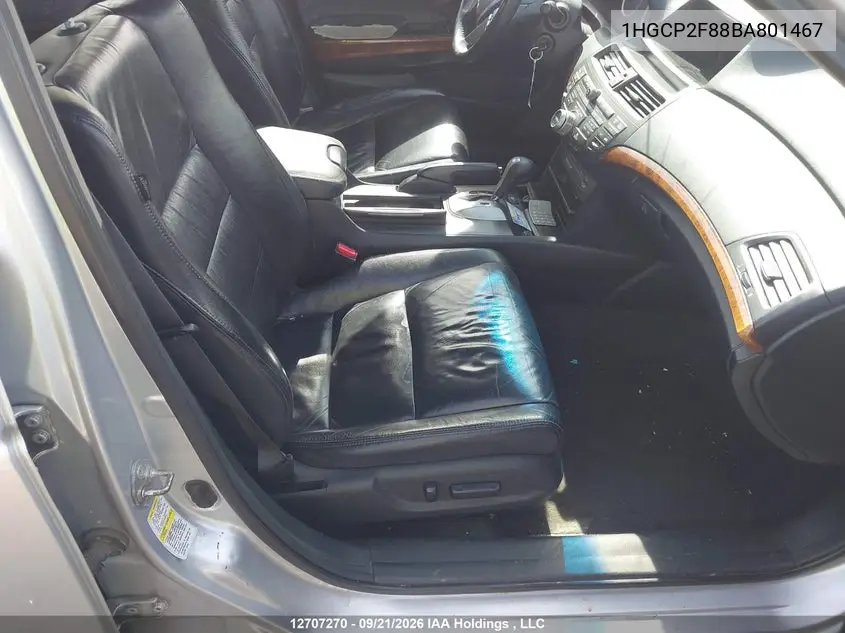 2011 HONDA ACCORD VIN 1HGCP2F88BA801467 — фото 5