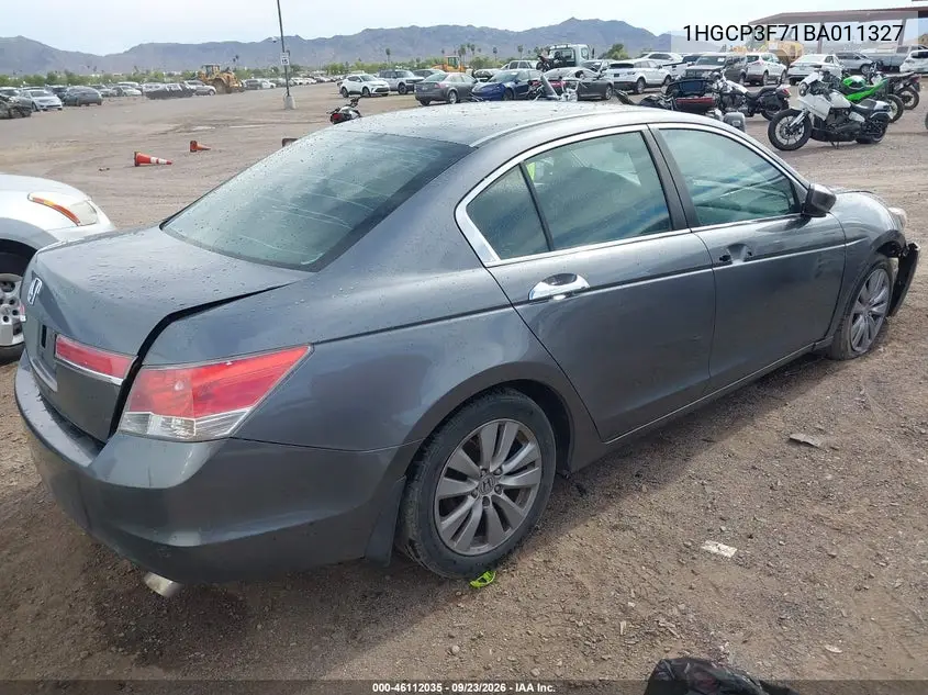 2011 HONDA ACCORD VIN 1HGCP3F71BA011327 — фото 4