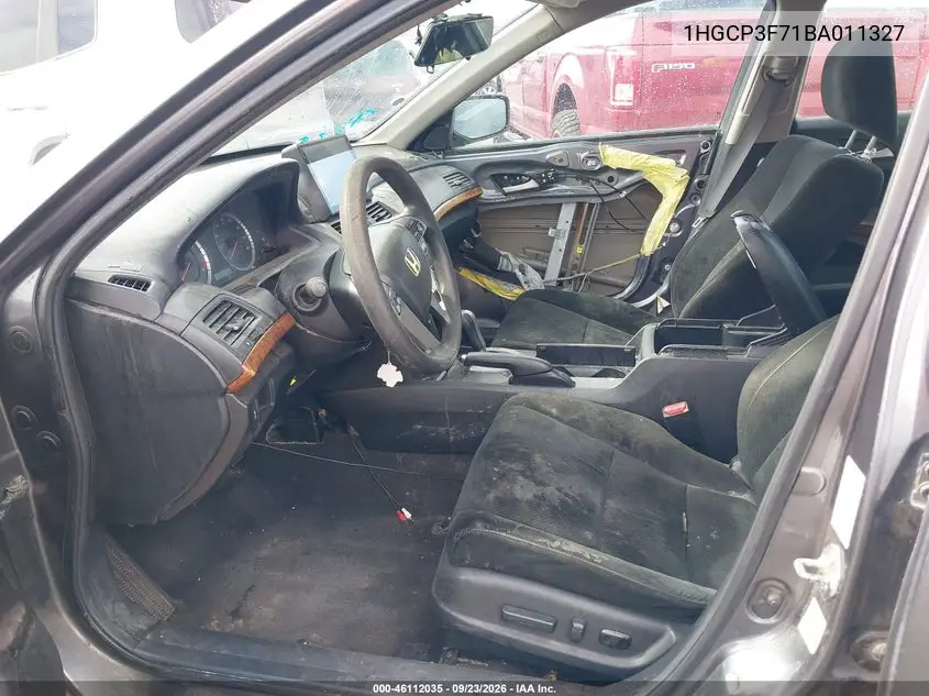 2011 HONDA ACCORD VIN 1HGCP3F71BA011327 — фото 5