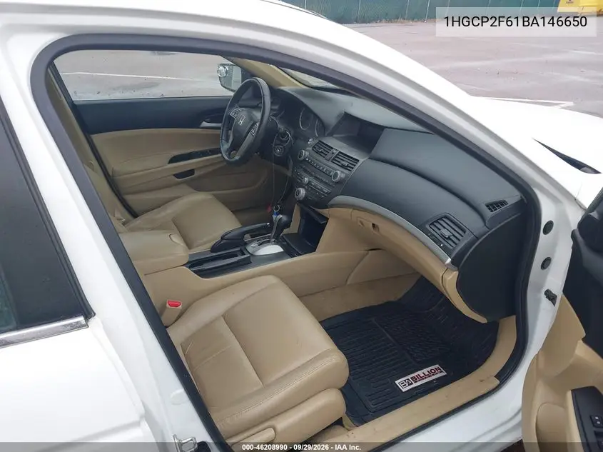 2011 HONDA ACCORD VIN 1HGCP2F61BA146650 — фото 5
