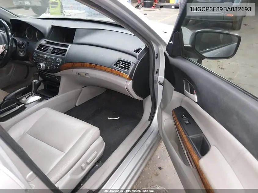 2011 HONDA ACCORD VIN 1HGCP3F89BA032693 — фото 5