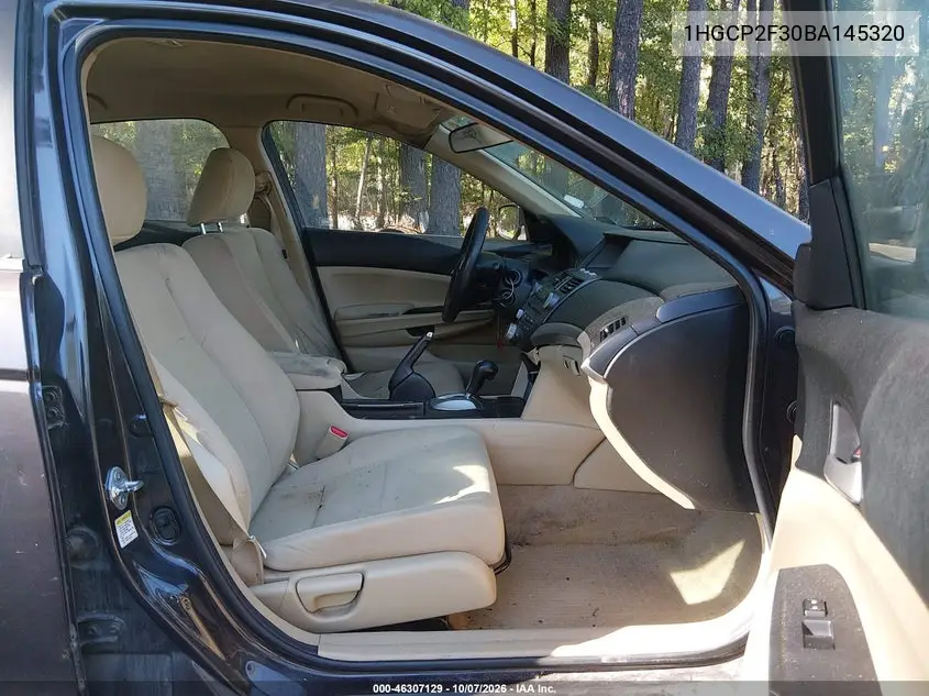 2011 HONDA ACCORD VIN 1HGCP2F30BA145320 — фото 5