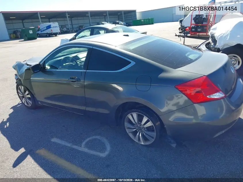 2011 HONDA ACCORD VIN 1HGCS1B8XBA014454 — фото 3