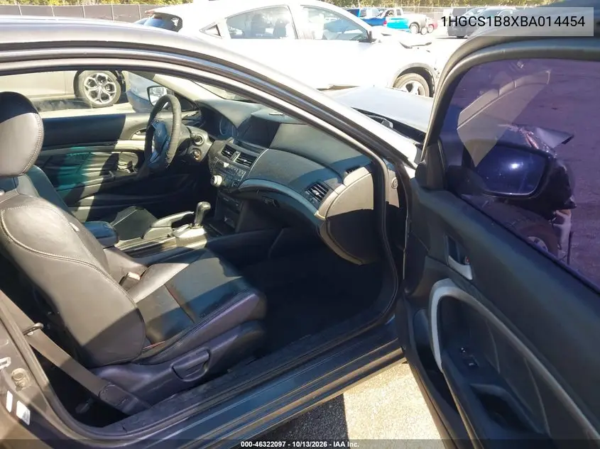 2011 HONDA ACCORD VIN 1HGCS1B8XBA014454 — фото 5