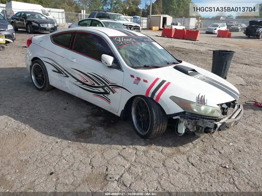 HONDA ACCORD 2011, VIN 1HGCS1A35BA013704