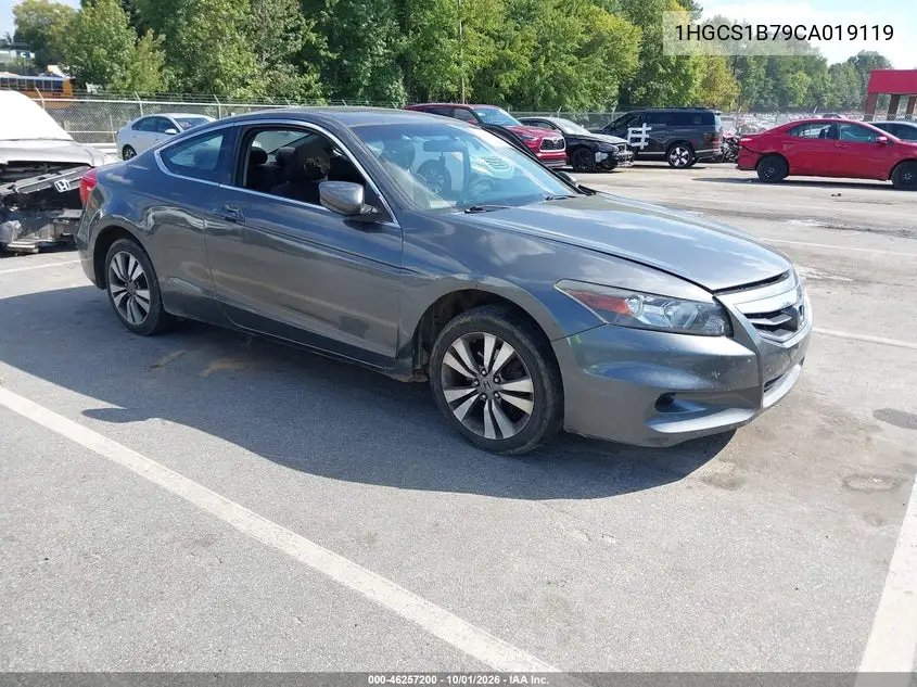 HONDA ACCORD 2012, VIN 1HGCS1B79CA019119
