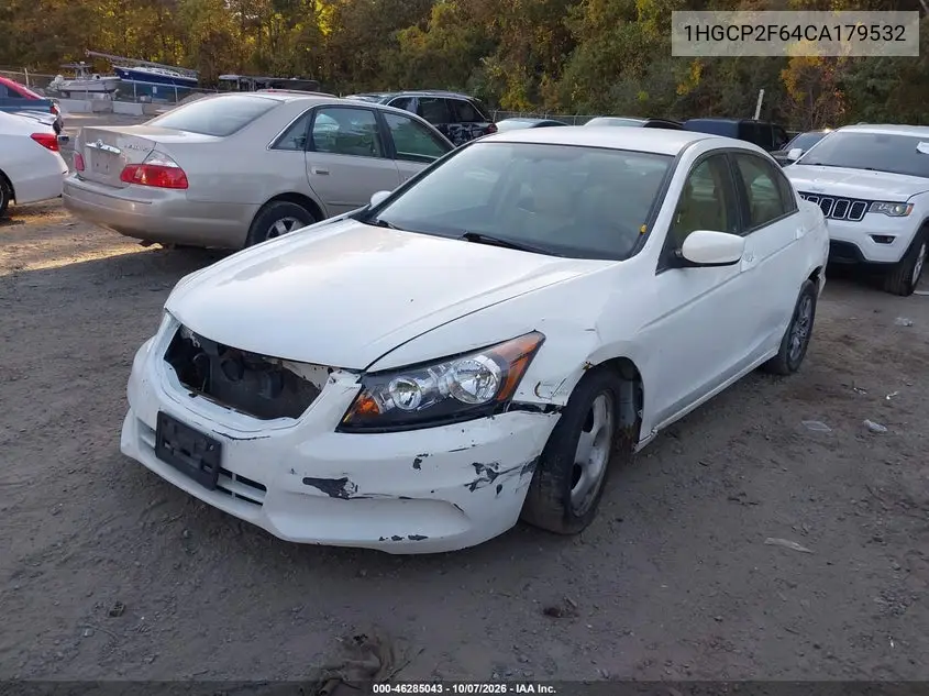 2012 HONDA ACCORD VIN 1HGCP2F64CA179532 — фото 2