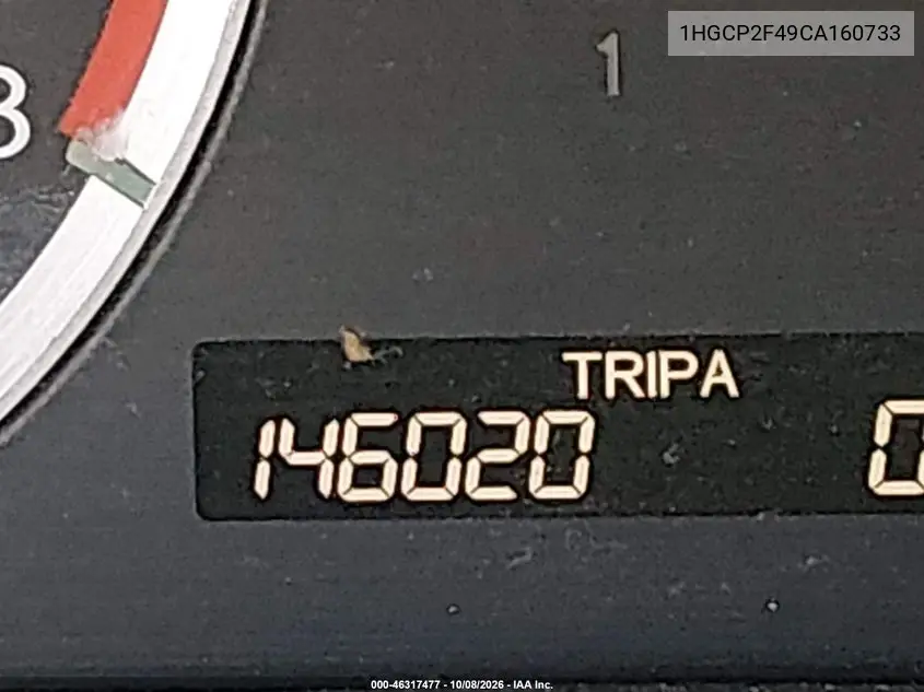 2012 HONDA ACCORD VIN 1HGCP2F49CA160733 — фото 15