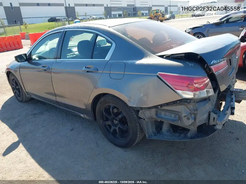 2012 HONDA ACCORD VIN 1HGCP2F32CA045558 — фото 3