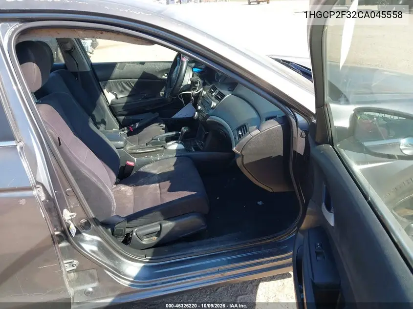 2012 HONDA ACCORD VIN 1HGCP2F32CA045558 — фото 5
