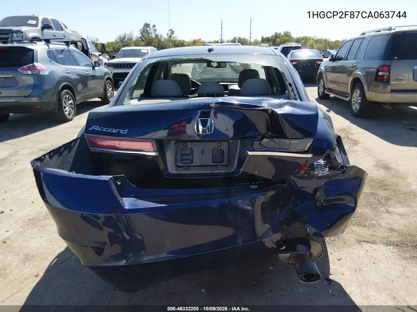 2012 HONDA ACCORD VIN 1HGCP2F87CA063744 — фото 15