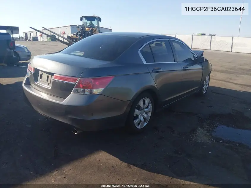 2012 HONDA ACCORD VIN 1HGCP2F36CA023644 — фото 3