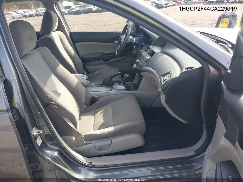 2012 HONDA ACCORD VIN 1HGCP2F44CA229019 — фото 5