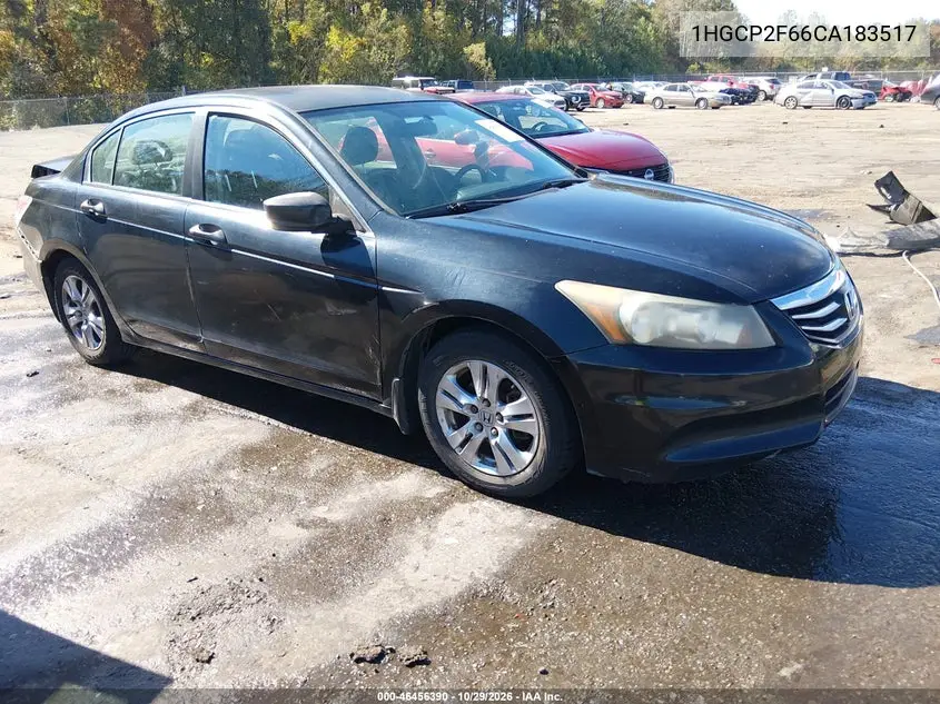 HONDA ACCORD 2012, VIN 1HGCP2F66CA183517