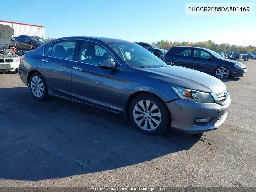 HONDA ACCORD 2013, VIN 1HGCR2F85DA801469