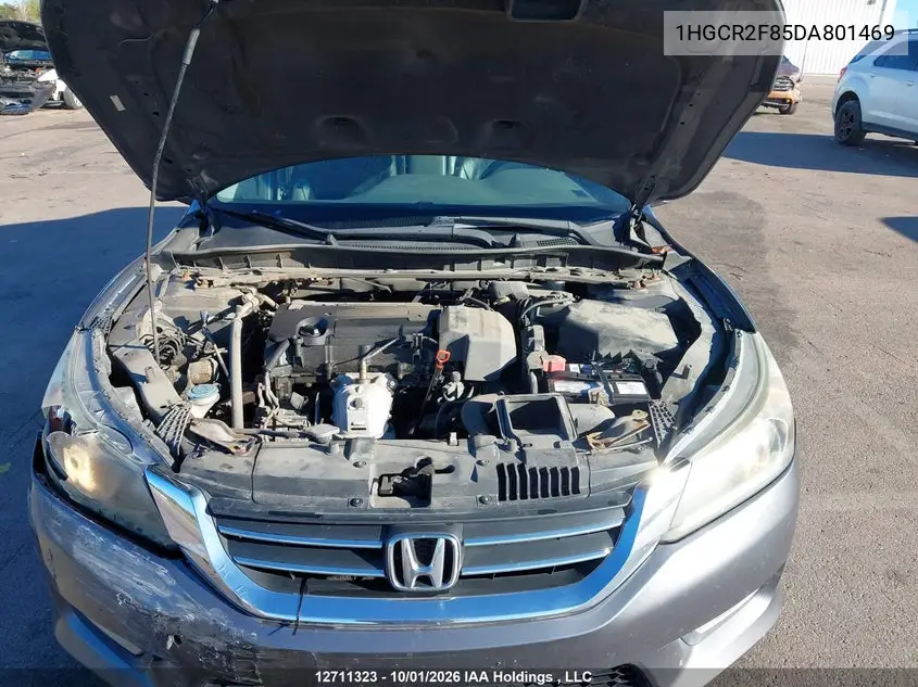 2013 HONDA ACCORD VIN 1HGCR2F85DA801469 — фото 10