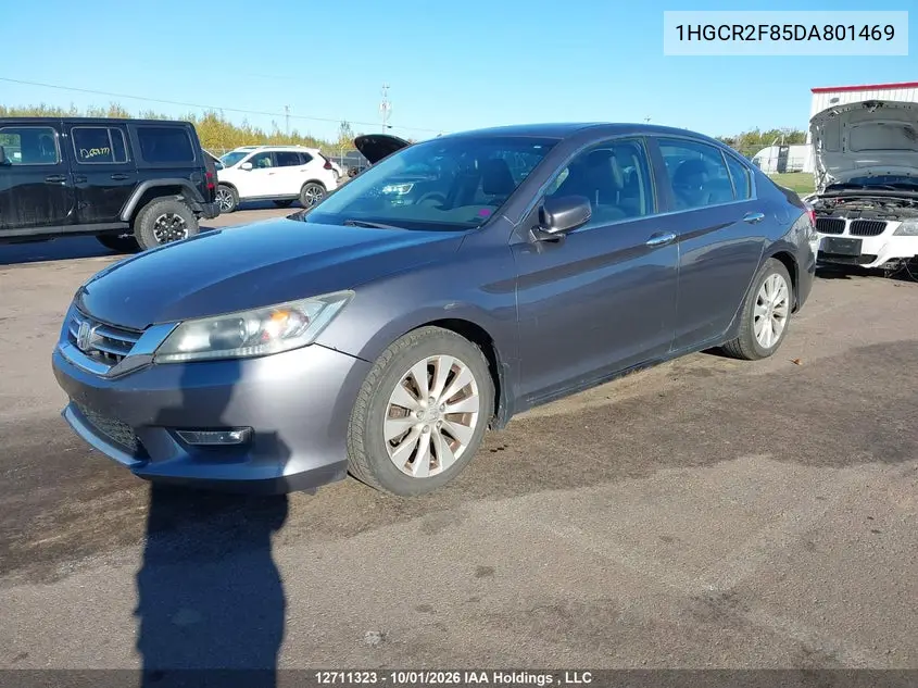 2013 HONDA ACCORD VIN 1HGCR2F85DA801469 — фото 2