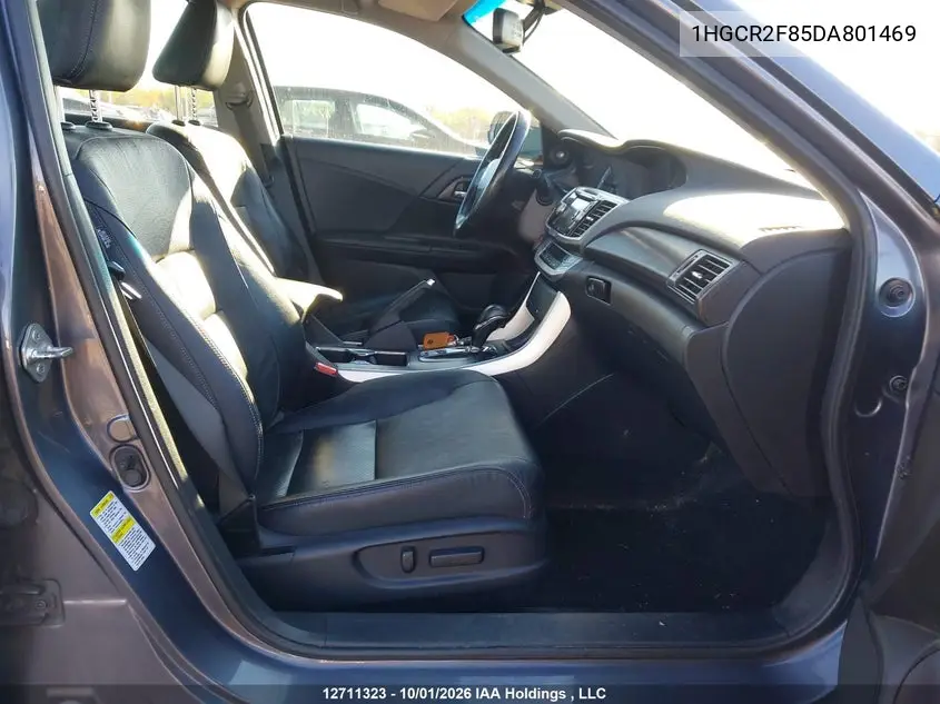 2013 HONDA ACCORD VIN 1HGCR2F85DA801469 — фото 5