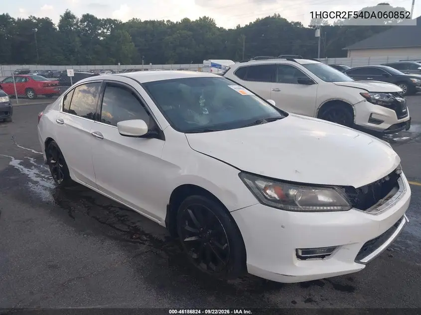 HONDA ACCORD 2013, VIN 1HGCR2F54DA060852