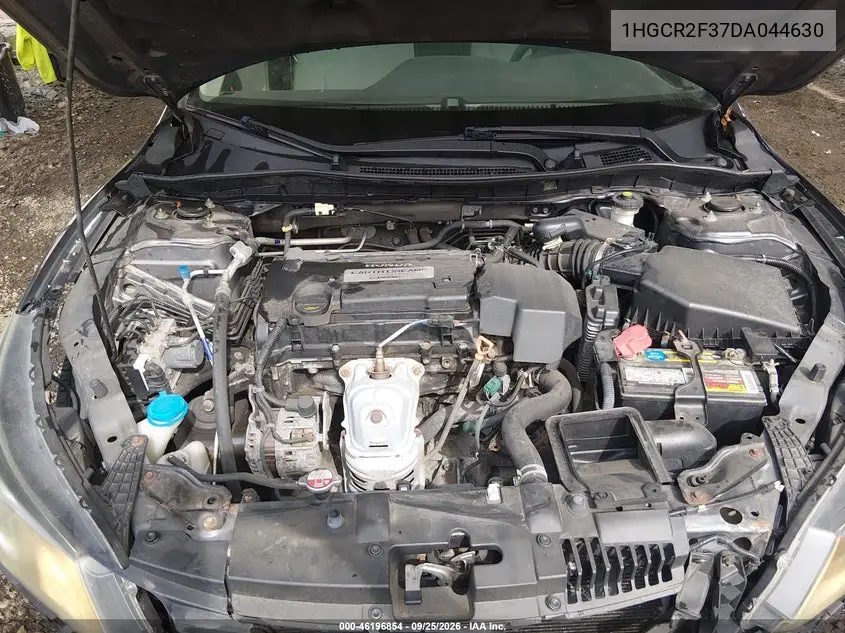 HONDA ACCORD 2013, VIN 1HGCR2F37DA044630