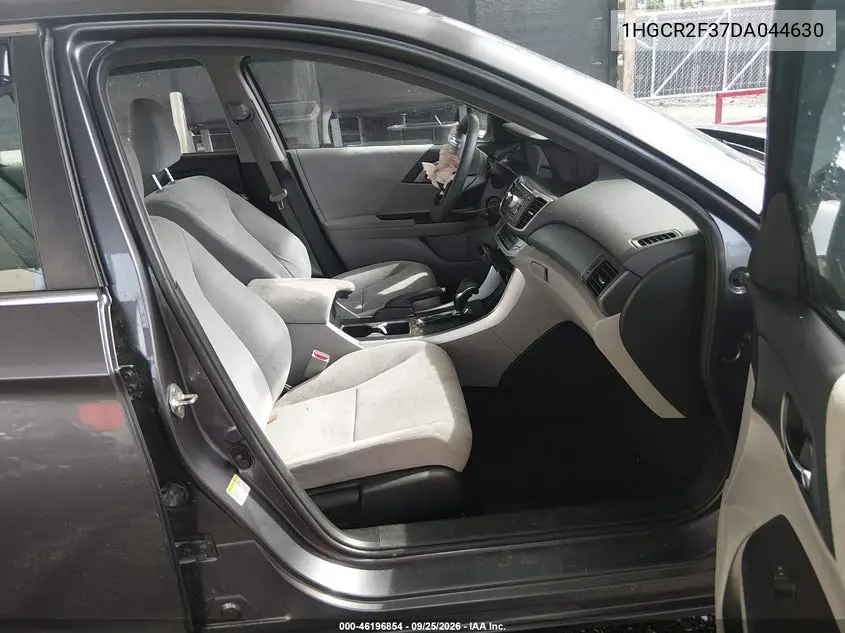 2013 HONDA ACCORD VIN 1HGCR2F37DA044630 — фото 9