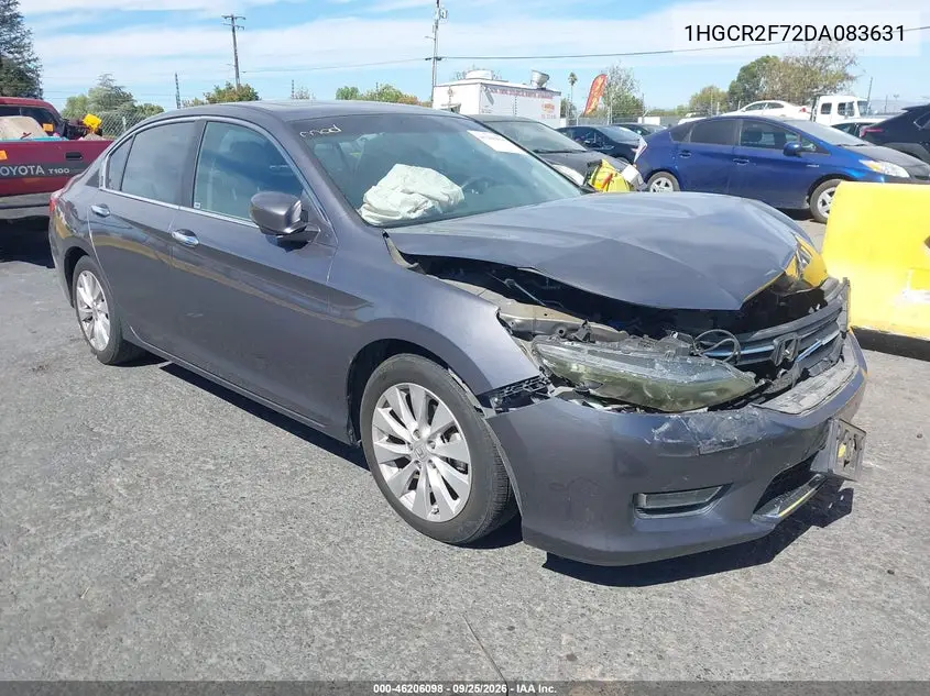 HONDA ACCORD 2013, VIN 1HGCR2F72DA083631