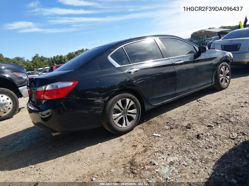 2013 HONDA ACCORD VIN 1HGCR2F39DA096437 — фото 4