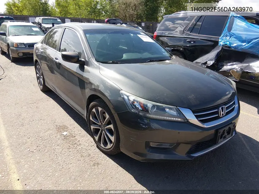 HONDA ACCORD 2013, VIN 1HGCR2F56DA263970