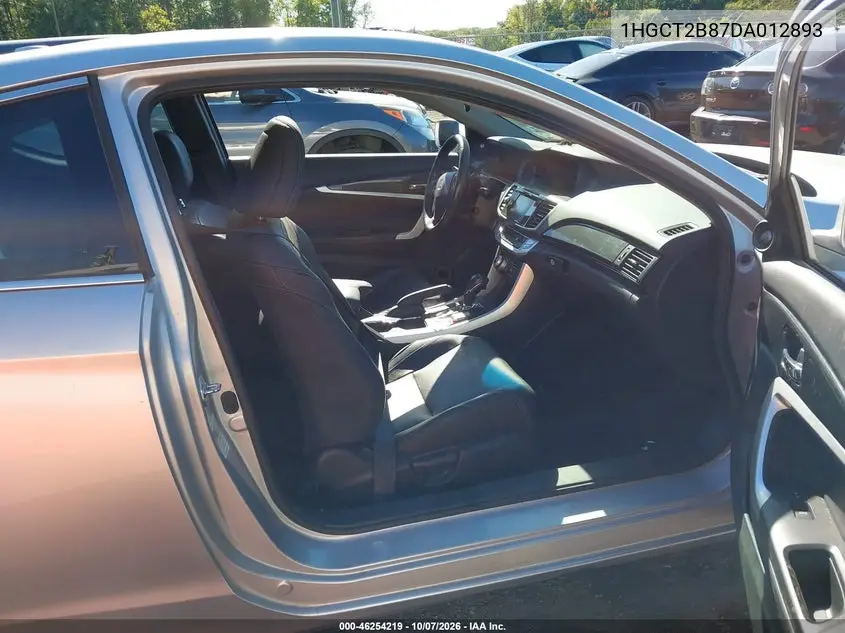 2013 HONDA ACCORD VIN 1HGCT2B87DA012893 — фото 5