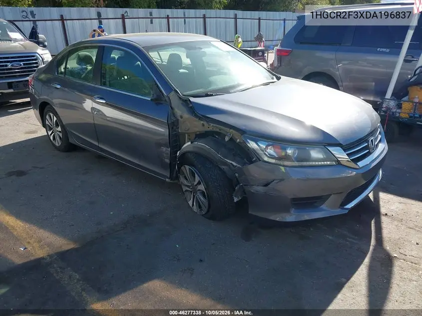 HONDA ACCORD 2013, VIN 1HGCR2F3XDA196837