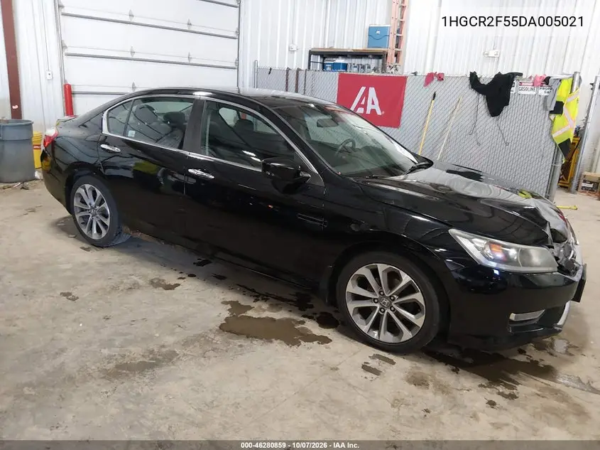 HONDA ACCORD 2013, VIN 1HGCR2F55DA005021