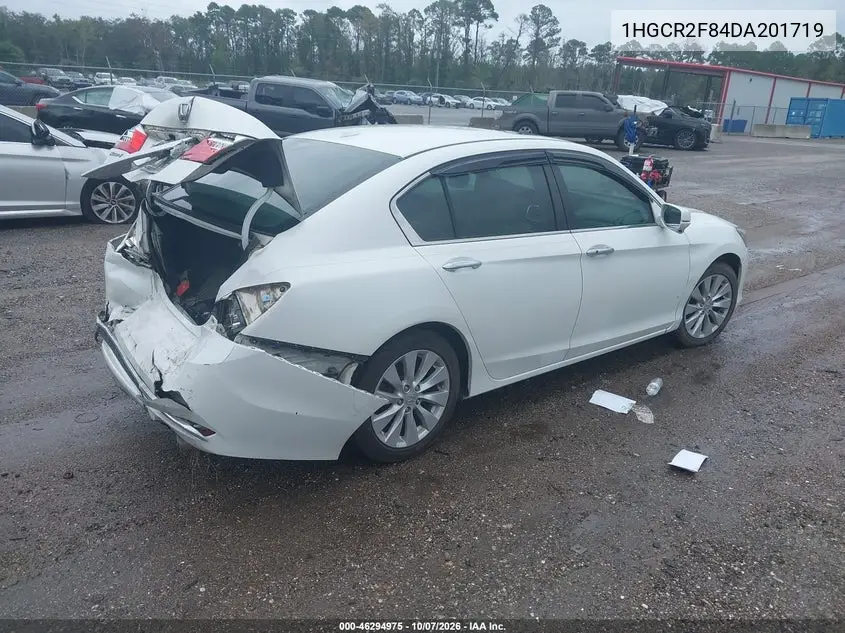 2013 HONDA ACCORD VIN 1HGCR2F84DA201719 — фото 4