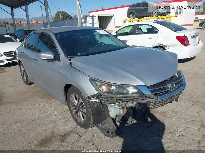 HONDA ACCORD 2013, VIN 1HGCR2F31DA049323