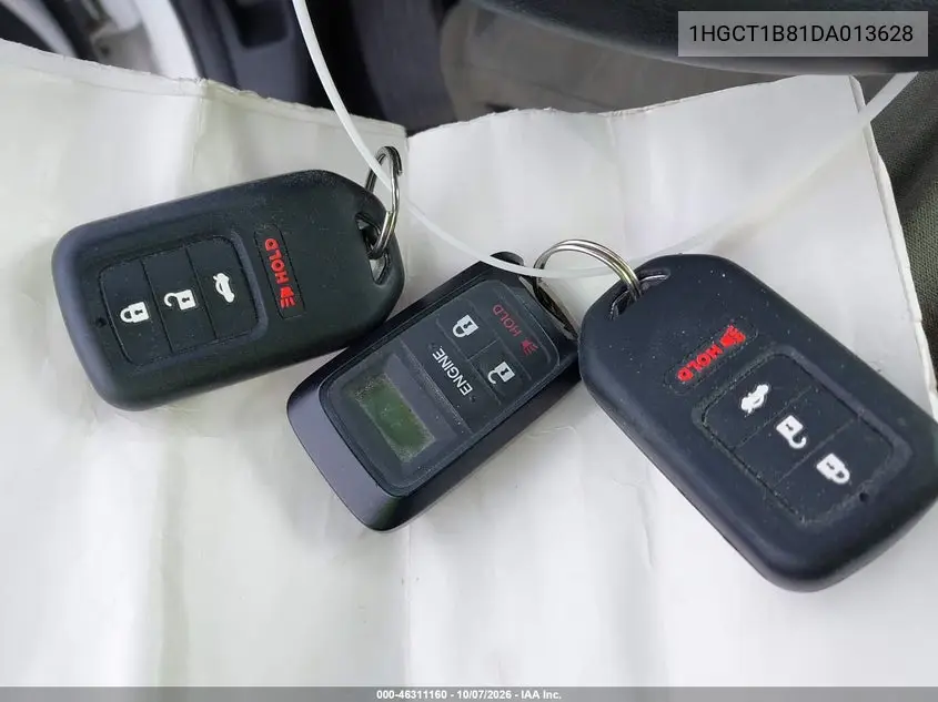 2013 HONDA ACCORD VIN 1HGCT1B81DA013628 — фото 11