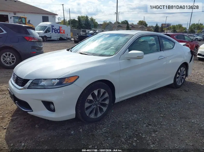 2013 HONDA ACCORD VIN 1HGCT1B81DA013628 — фото 2