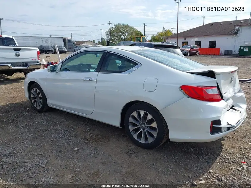 2013 HONDA ACCORD VIN 1HGCT1B81DA013628 — фото 3