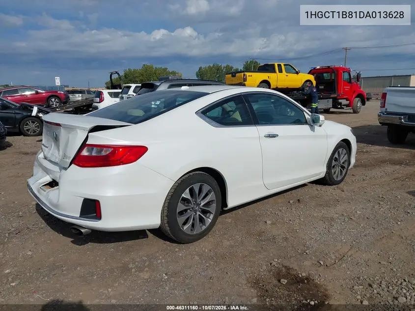 2013 HONDA ACCORD VIN 1HGCT1B81DA013628 — фото 4