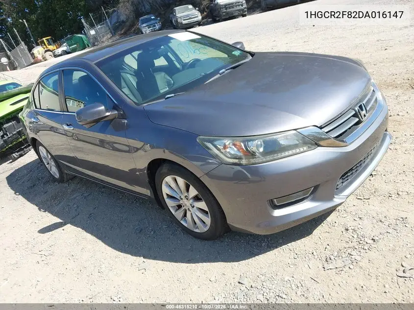 HONDA ACCORD 2013, VIN 1HGCR2F82DA016147