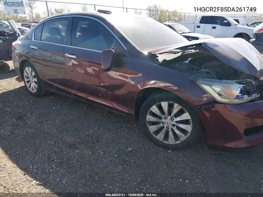 HONDA ACCORD 2013, VIN 1HGCR2F85DA261749