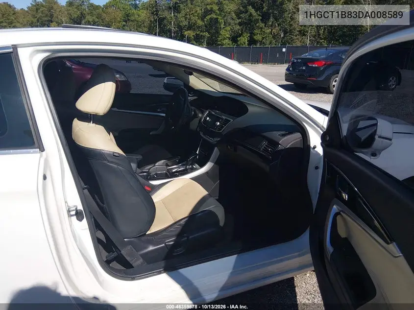 2013 HONDA ACCORD VIN 1HGCT1B83DA008589 — фото 5