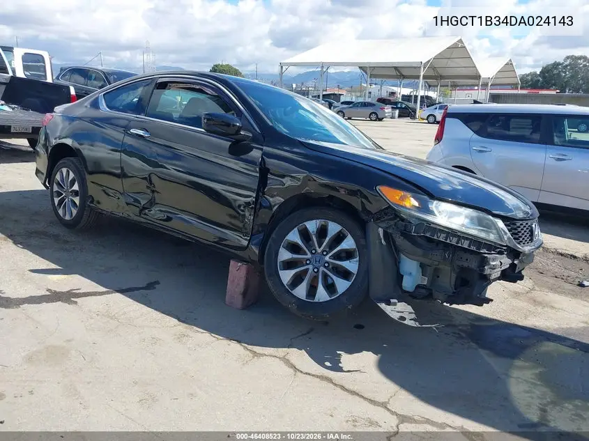HONDA ACCORD 2013, VIN 1HGCT1B34DA024143