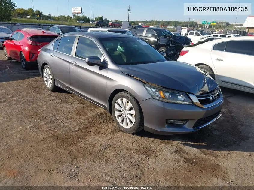 HONDA ACCORD 2013, VIN 1HGCR2F88DA106435