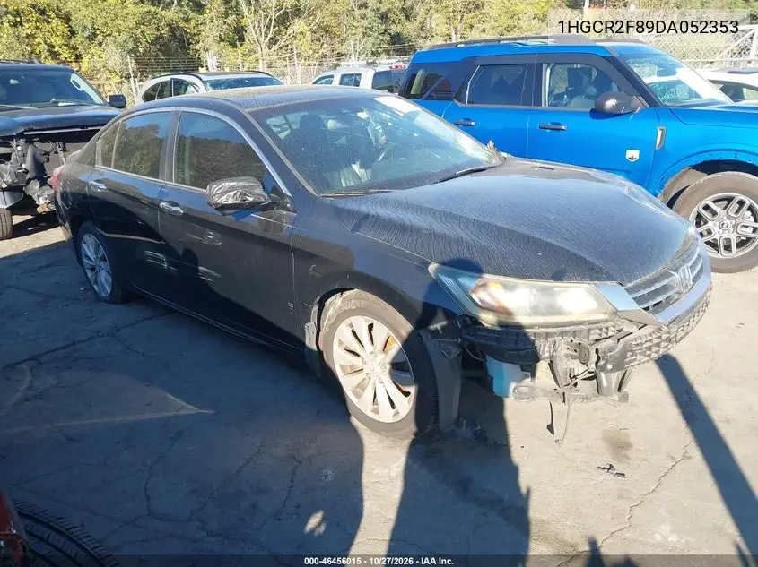 HONDA ACCORD 2013, VIN 1HGCR2F89DA052353