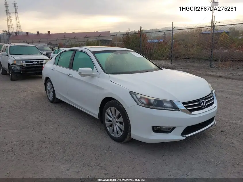 HONDA ACCORD 2013, VIN 1HGCR2F87DA275281
