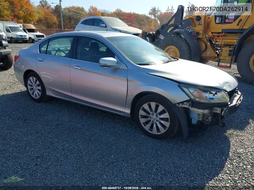 HONDA ACCORD 2013, VIN 1HGCR2F70DA262914