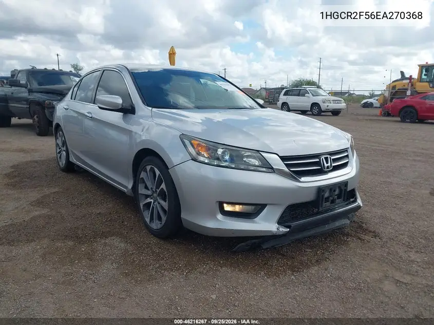 HONDA ACCORD 2014, VIN 1HGCR2F56EA270368