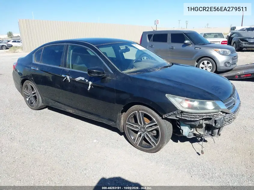 HONDA ACCORD 2014, VIN 1HGCR2E56EA279511