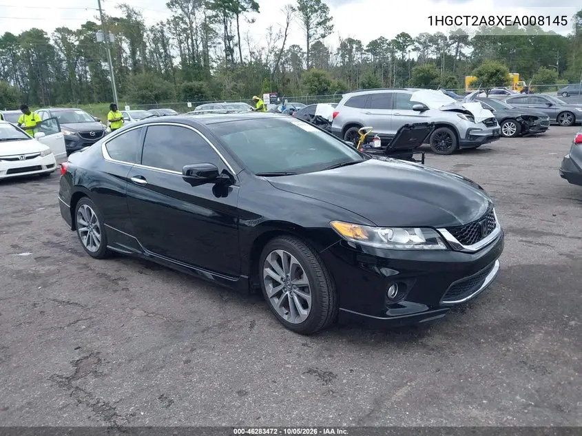 HONDA ACCORD 2014, VIN 1HGCT2A8XEA008145