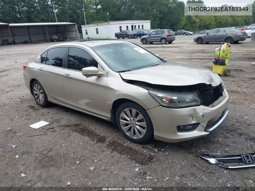 HONDA ACCORD 2014, VIN 1HGCR2F82EA183349