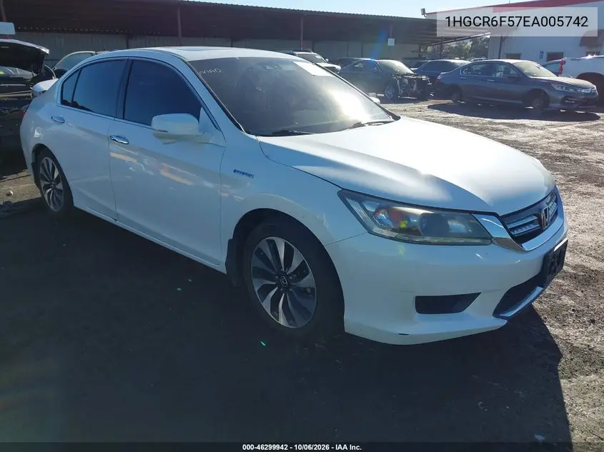 HONDA ACCORD 2014, VIN 1HGCR6F57EA005742
